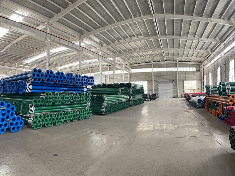 沟槽连接涂塑钢管