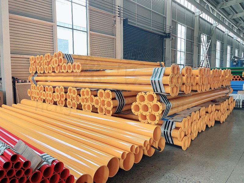 矿用法兰连接涂塑钢管