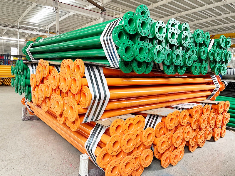 煤矿井下负压通风抽瓦斯涂塑钢管