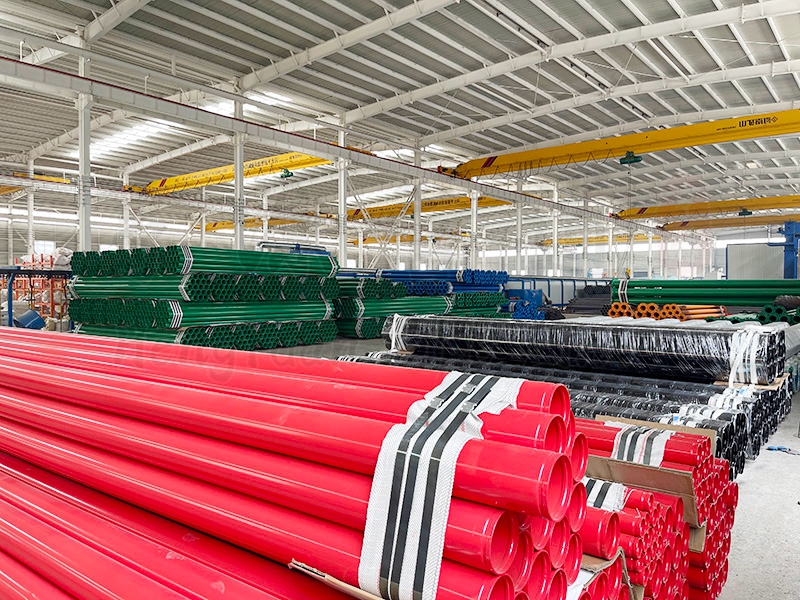 内外涂覆消防钢管（刚性卡箍连接）