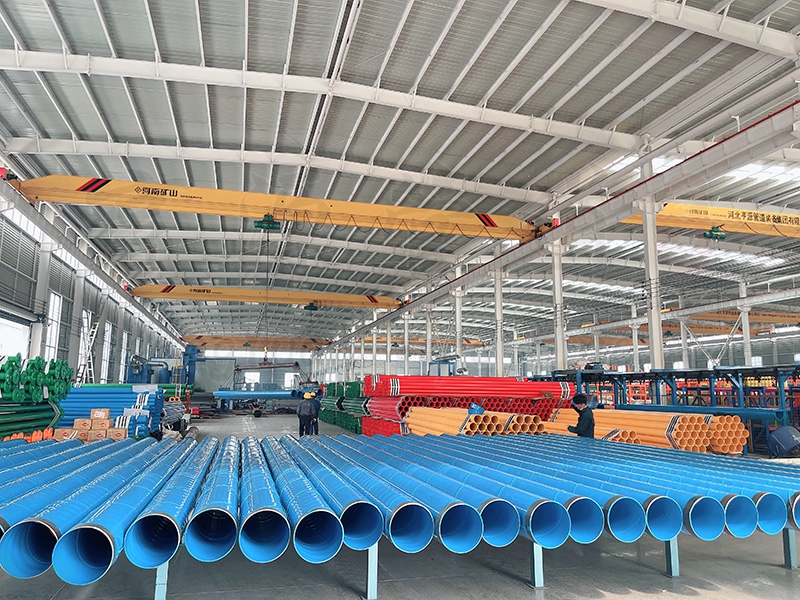 内外涂塑螺旋钢管