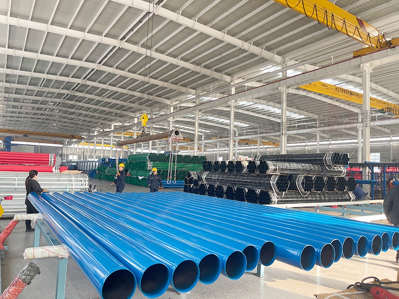 DN400内外涂塑环氧复合钢管